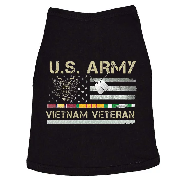 Army Vietnam Veteran USA Flag Veteran Vietnam Army Doggie Tank