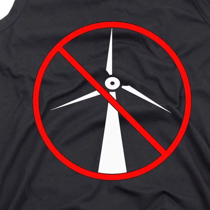 Anti Windmills Anti Wind Turbines Tank Top