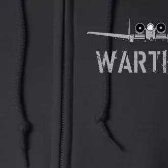 A10 Warthog Attack Jet A10 Thunderbolt Full Zip Hoodie