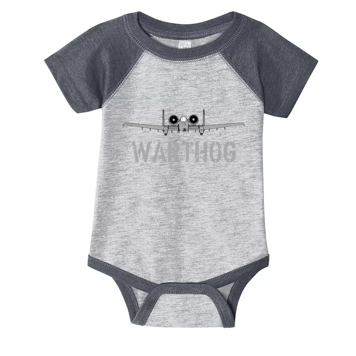 A10 Warthog Attack Jet A10 Thunderbolt Infant Baby Jersey Bodysuit