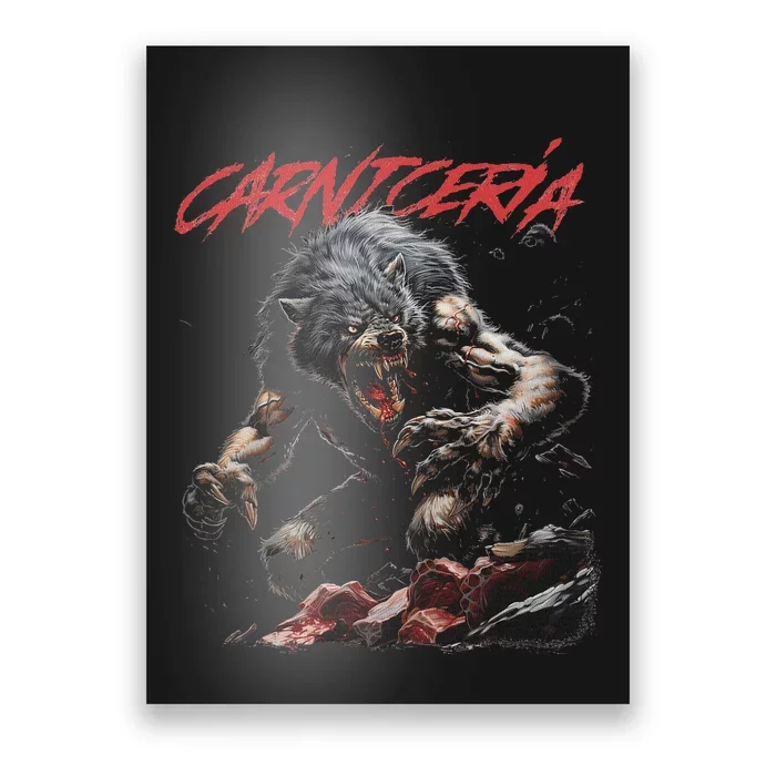 Angry Werewolf Poster