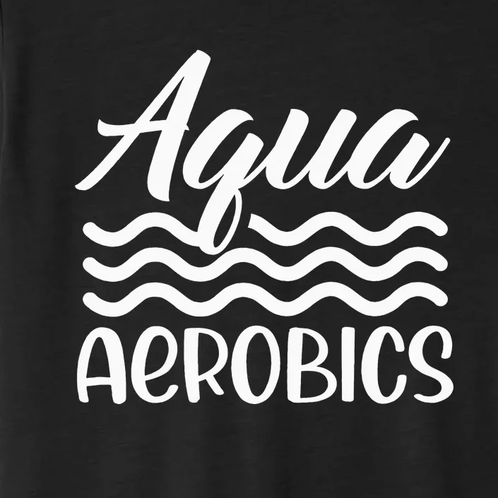 Aquaholic Water Aerobics Aquatic Fitness Waterobics ChromaSoft Performance T-Shirt