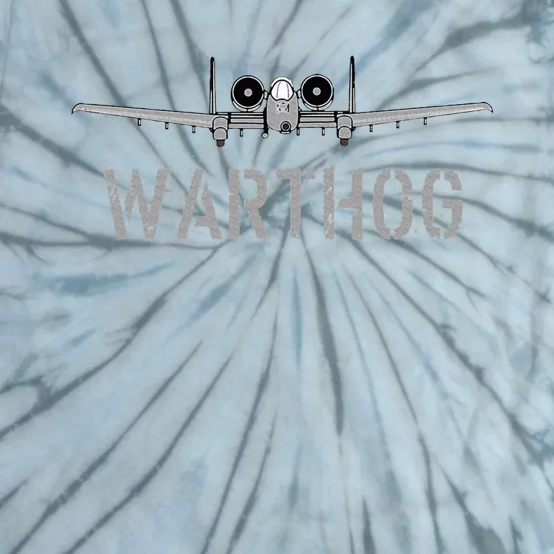 A10 Warthog Attack Jet A10 Thunderbolt Tie-Dye T-Shirt