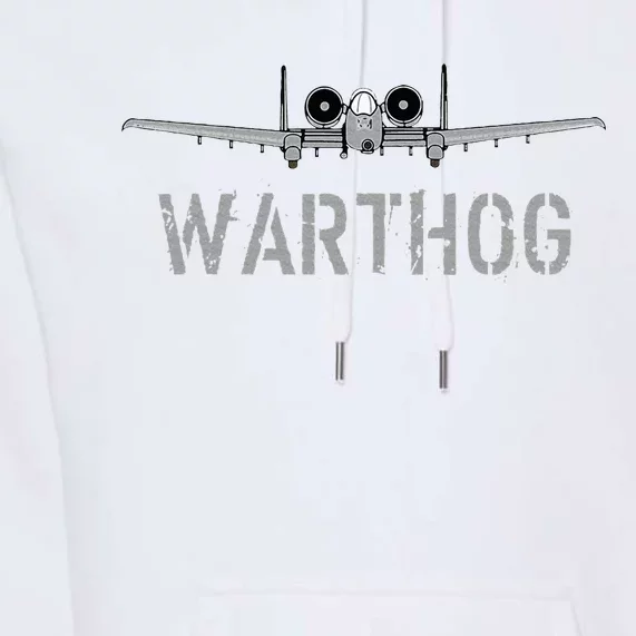 A10 Warthog Attack Jet A10 Thunderbolt Premium Hoodie