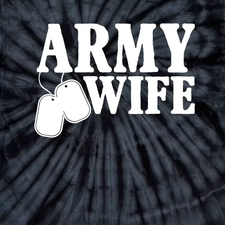 Army Wife Tie-Dye T-Shirt