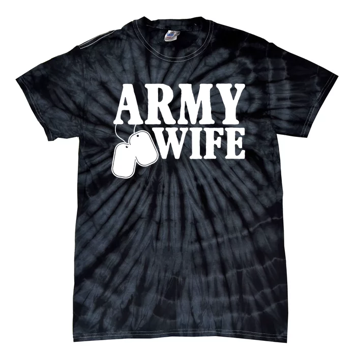 Army Wife Tie-Dye T-Shirt