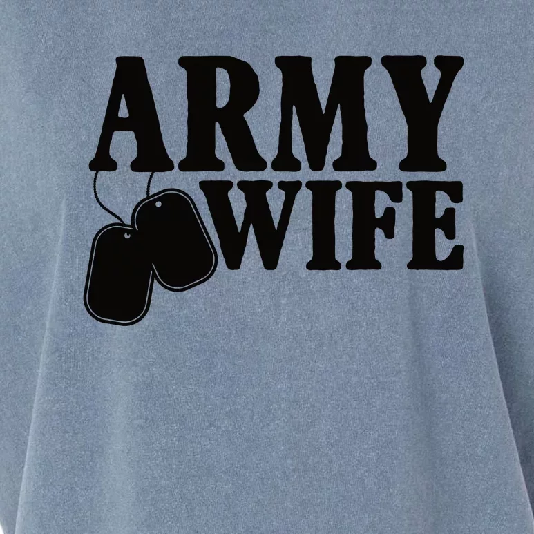 Army Wife Garment-Dyed Women's Muscle Tee