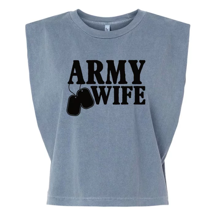 Army Wife Garment-Dyed Women's Muscle Tee