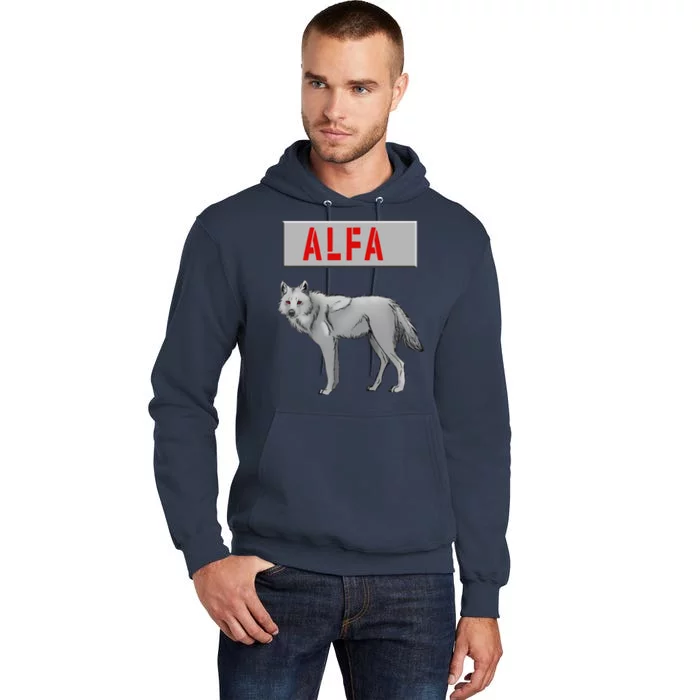 ALFA Wolf Tall Hoodie