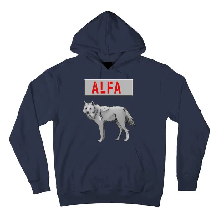 ALFA Wolf Tall Hoodie