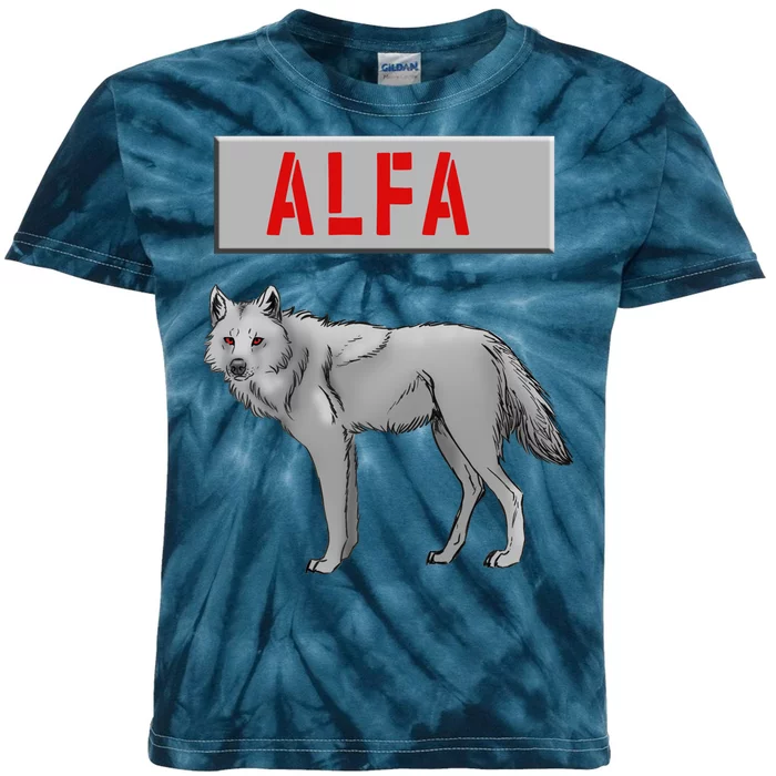 ALFA Wolf Kids Tie-Dye T-Shirt