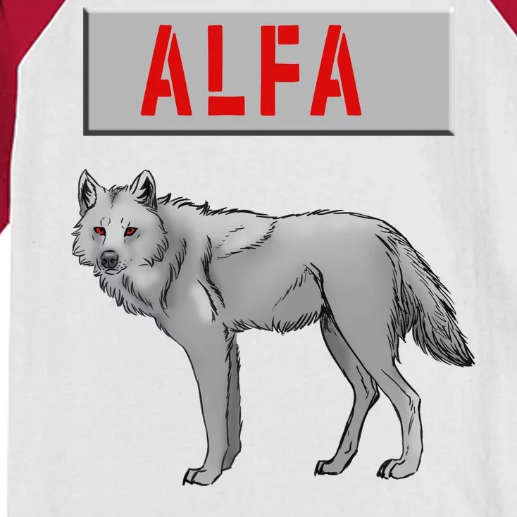 ALFA Wolf Kids Colorblock Raglan Jersey