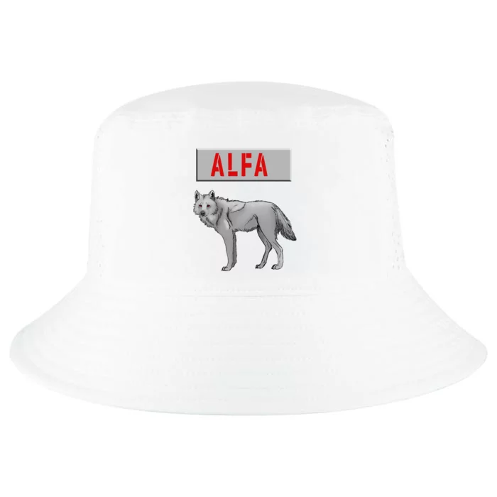 ALFA Wolf Cool Comfort Performance Bucket Hat