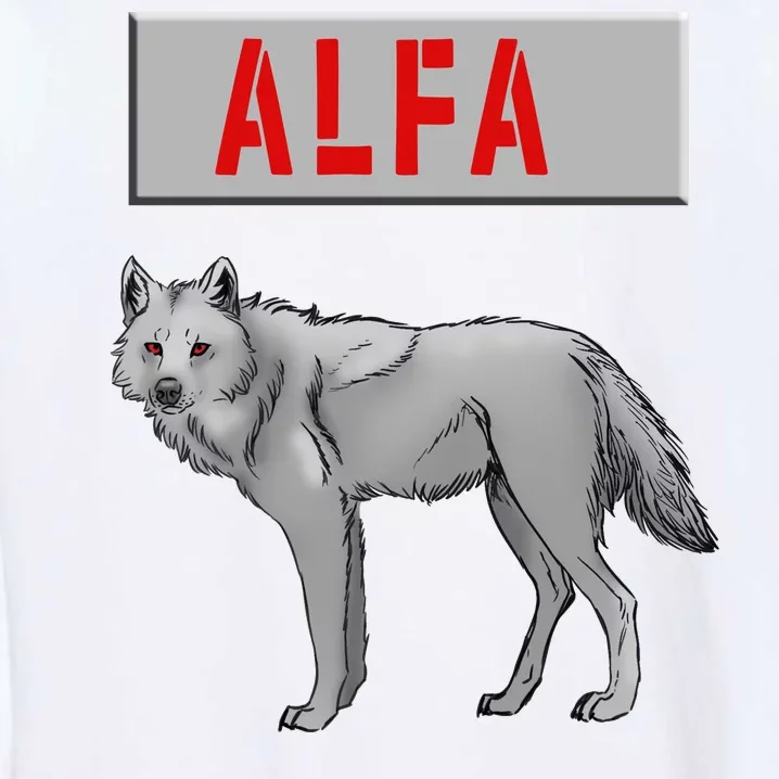 ALFA Wolf Garment-Dyed Sweatshirt