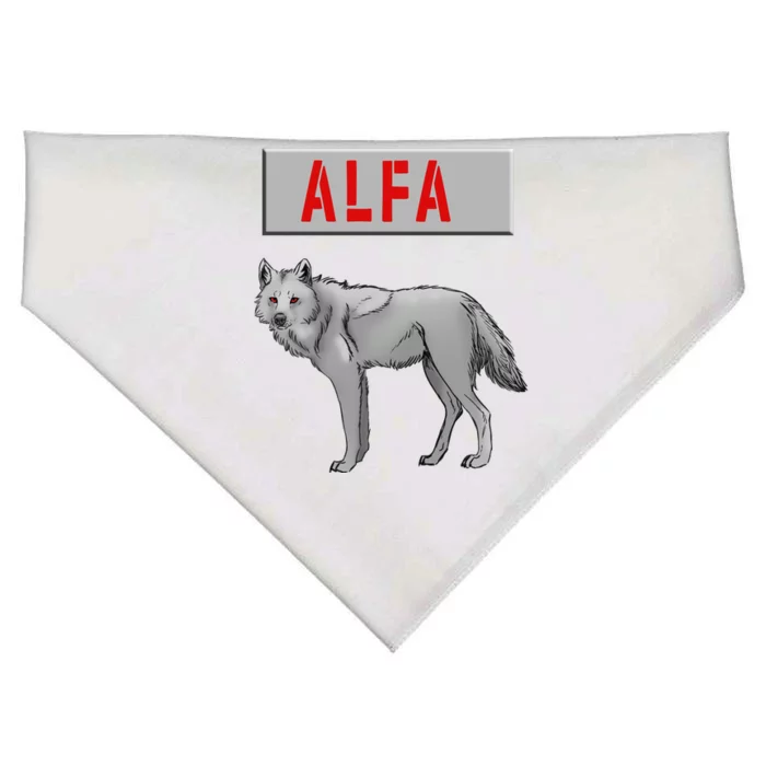 ALFA Wolf USA-Made Doggie Bandana