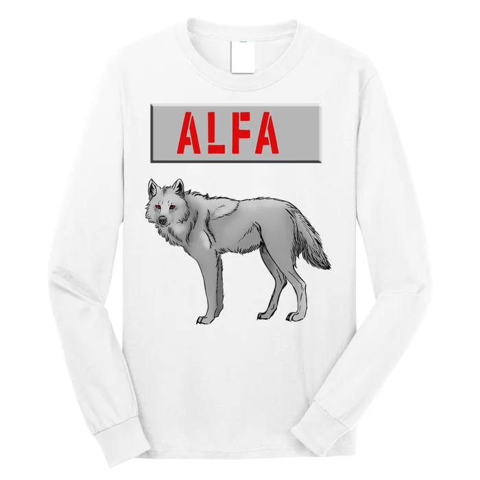 ALFA Wolf Long Sleeve Shirt