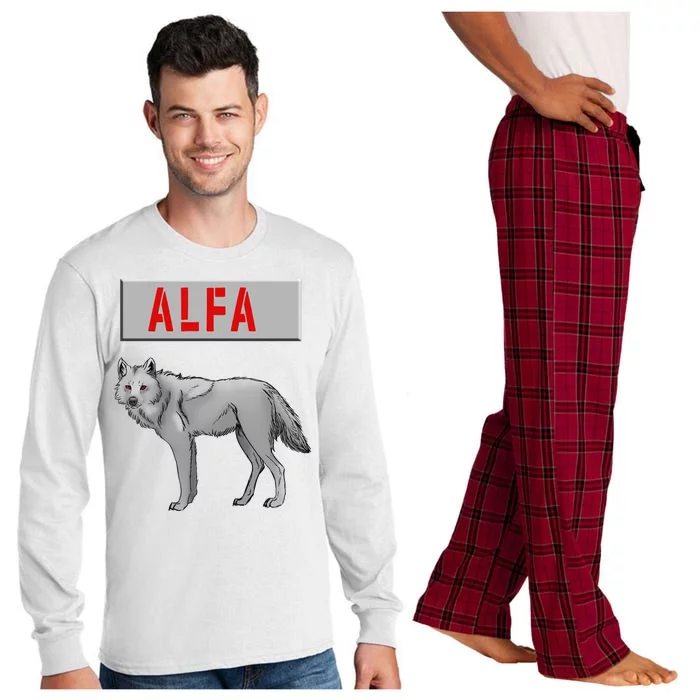 ALFA Wolf Long Sleeve Pajama Set