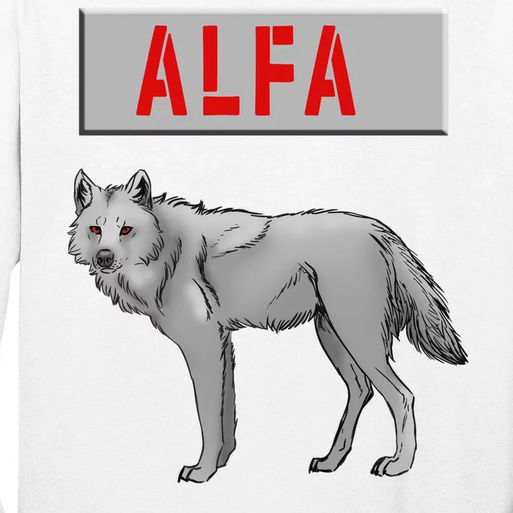 ALFA Wolf Tall Long Sleeve T-Shirt