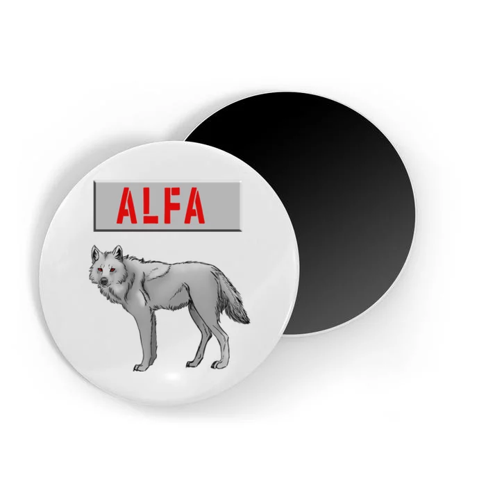 ALFA Wolf Magnet