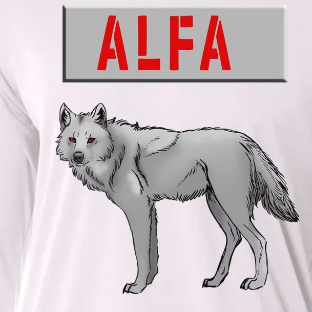 ALFA Wolf Cooling Performance Long Sleeve Crew