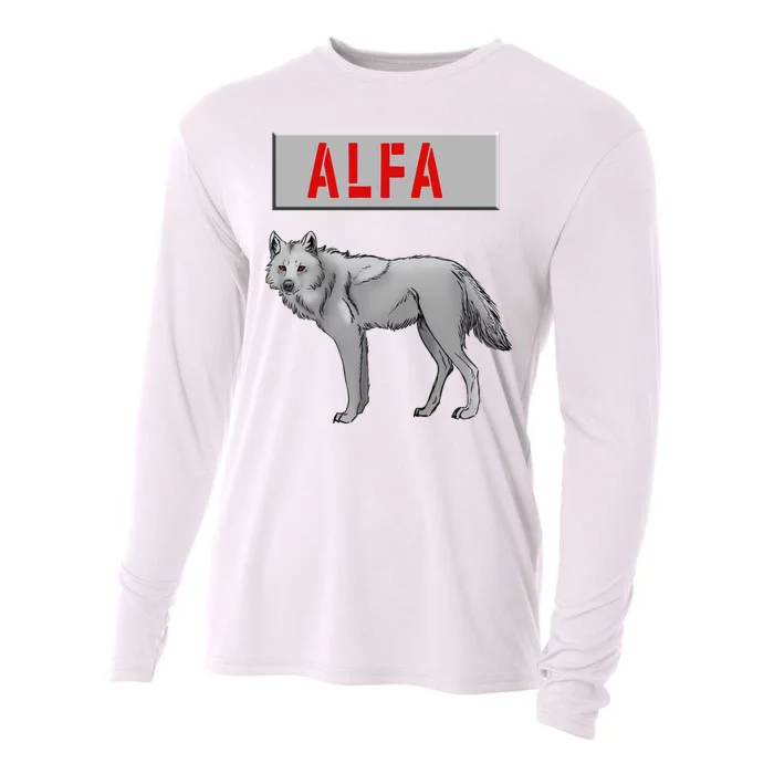 ALFA Wolf Cooling Performance Long Sleeve Crew