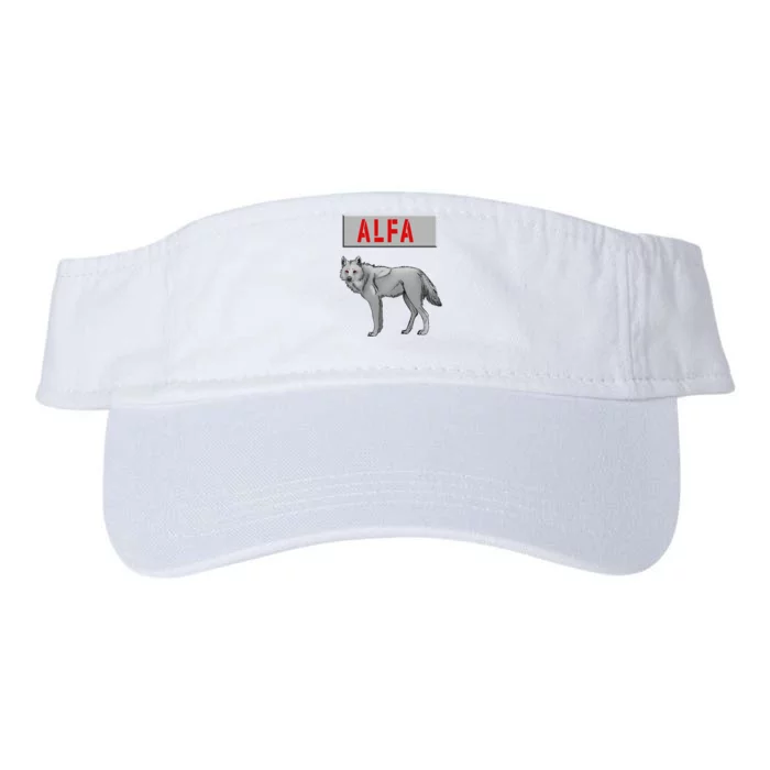 ALFA Wolf Valucap Bio-Washed Visor