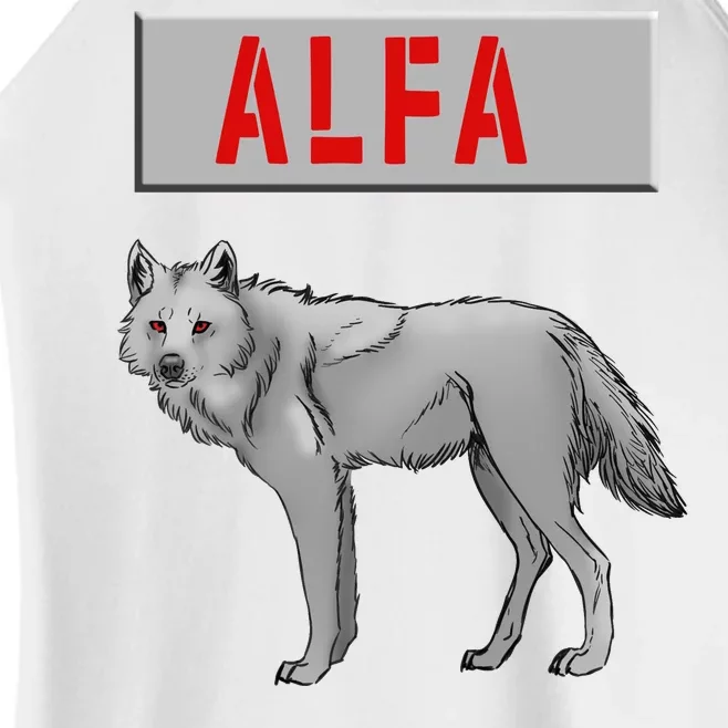 ALFA Wolf Women’s Perfect Tri Rocker Tank