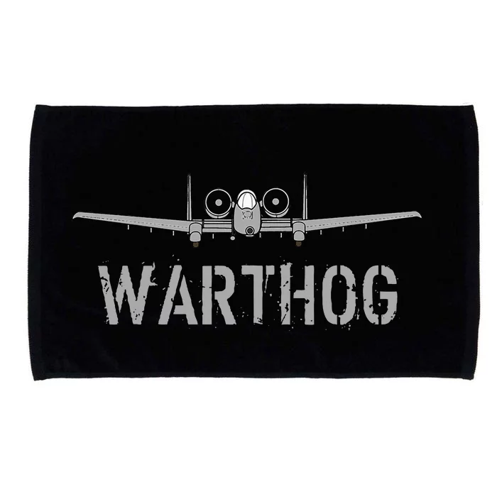 A10 Warthog Attack Jet A10 Thunderbolt Microfiber Hand Towel