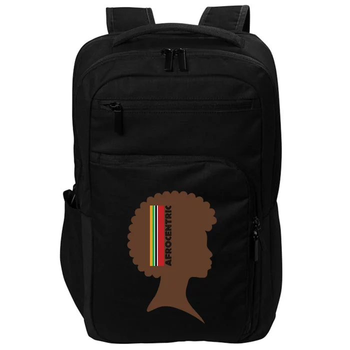 Afrocentric Woman Impact Tech Backpack