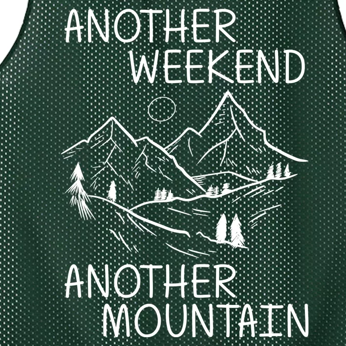 Another Weekend Another Mountain Mesh Reversible Basketball Jersey Tank