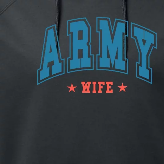 Army Wife Performance Fleece Hoodie