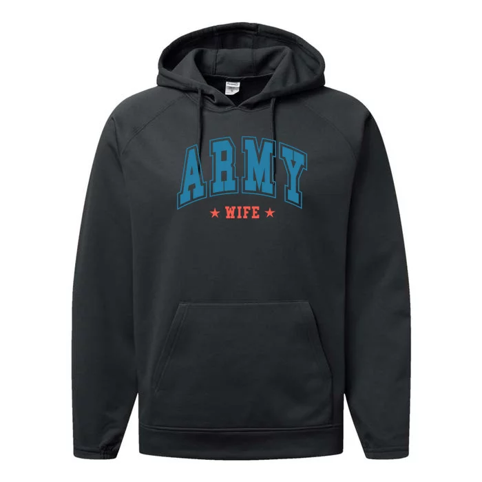 Army Wife Performance Fleece Hoodie