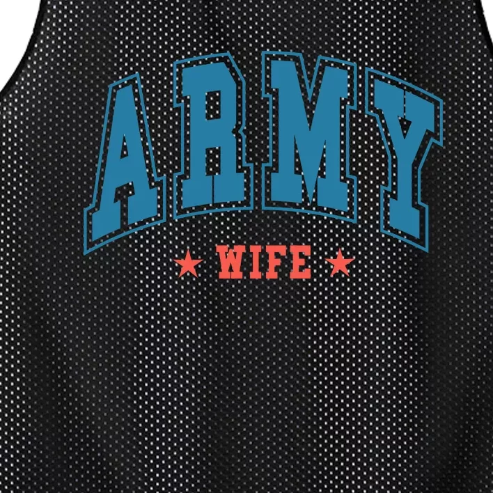 Army Wife Mesh Reversible Basketball Jersey Tank