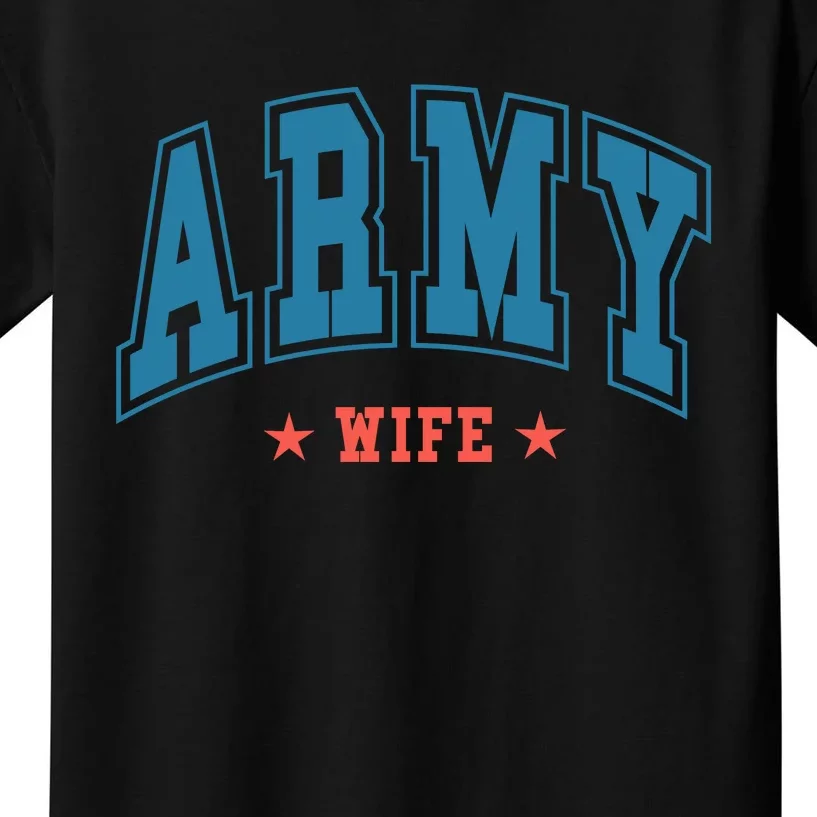 Army Wife Kids T-Shirt