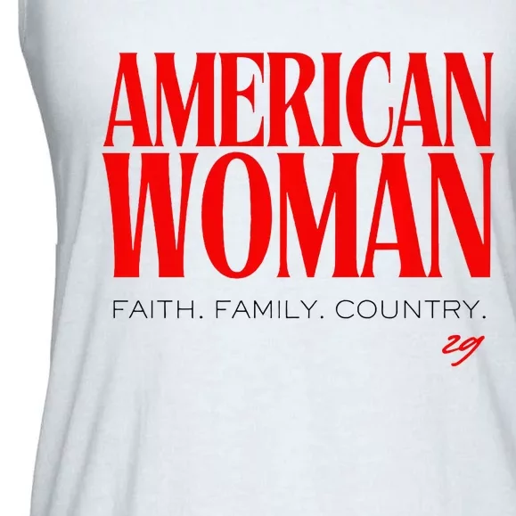 American Woman Ladies Essential Flowy Tank