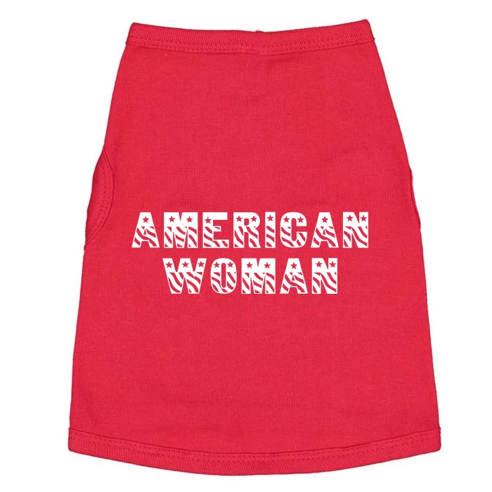 American Woman Doggie Tank