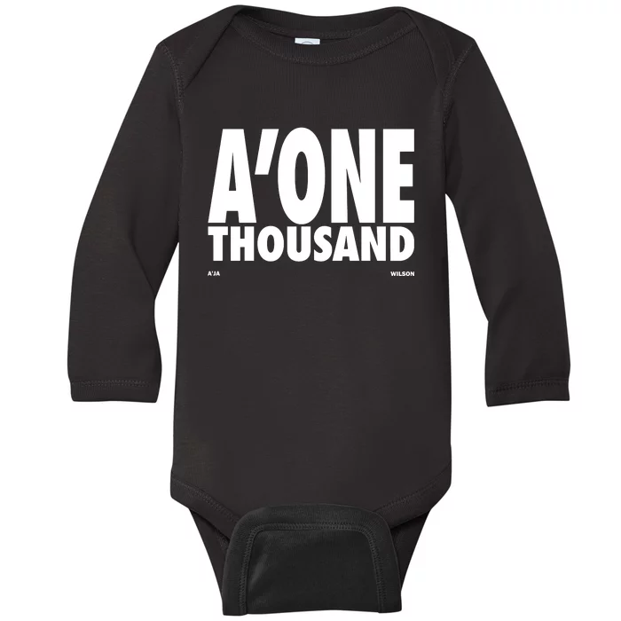 AJa Wilson AOne Thousand Baby Long Sleeve Bodysuit