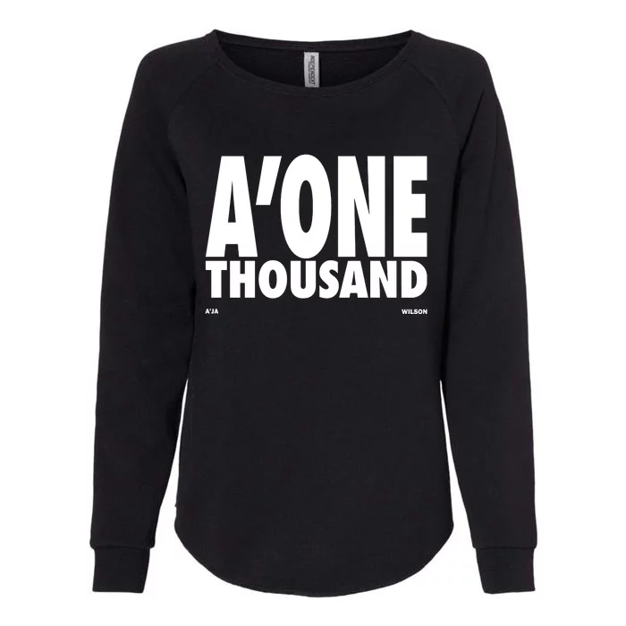 AJa Wilson AOne Thousand Womens California Wash Sweatshirt