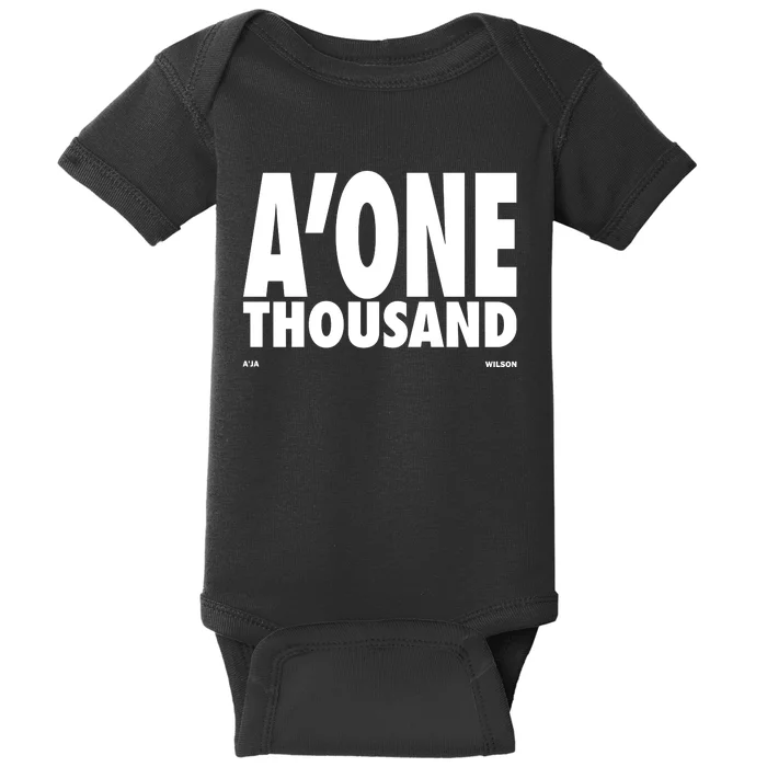 AJa Wilson AOne Thousand Baby Bodysuit