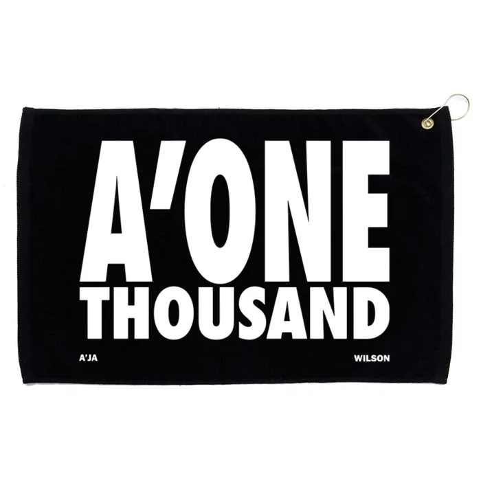 AJa Wilson AOne Thousand Grommeted Golf Towel