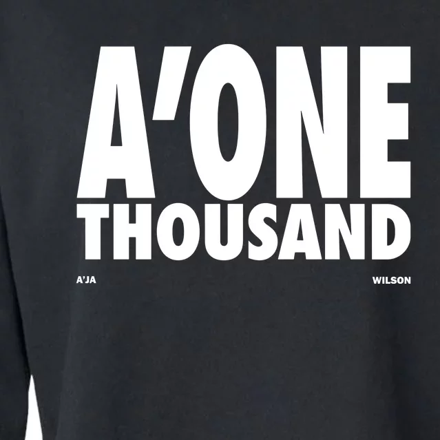 AJa Wilson AOne Thousand Cropped Pullover Crew