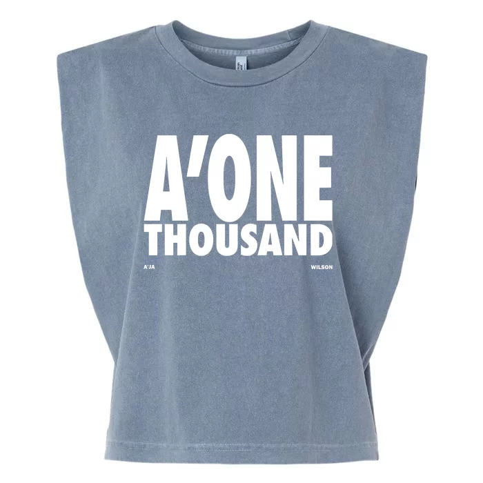 AJa Wilson AOne Thousand Garment-Dyed Women's Muscle Tee