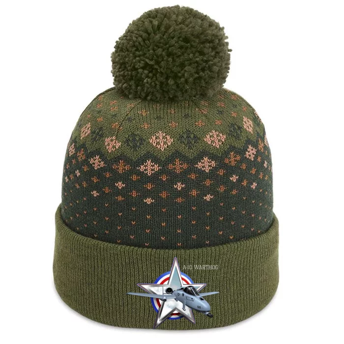 A10 Warthog The Baniff Cuffed Pom Beanie