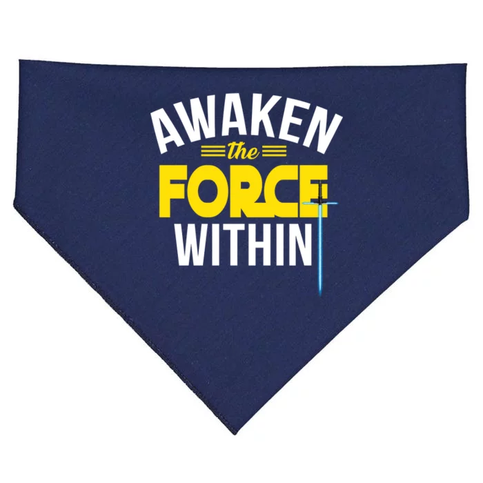 Awaken The Force Within Christian USA-Made Doggie Bandana