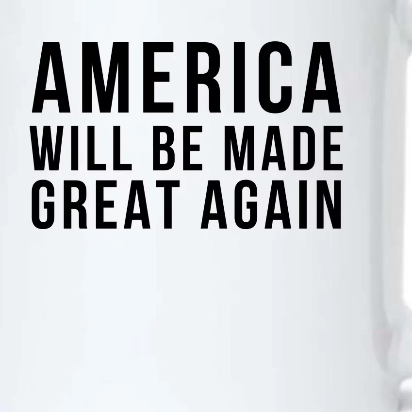 America Will Be Made Great Again Trump 45 47 Trump 2024 Hell Be Back 2024 Black Color Changing Mug