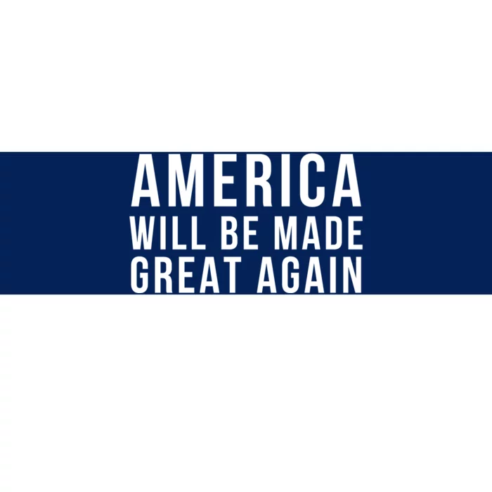 America Will Be Made Great Again Trump 45 47 Trump 2024 Hell Be Back 2024 Bumper Sticker