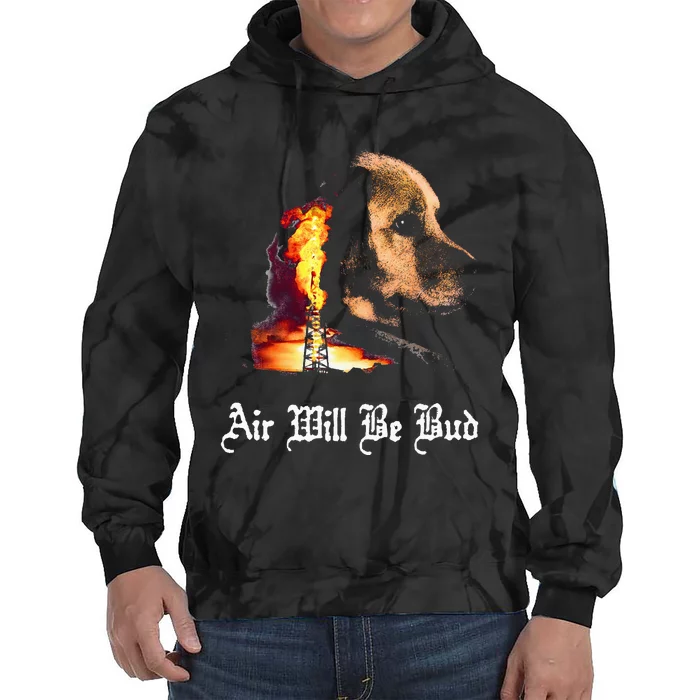 Air Will Be Blud Vintage Dog Air Will Be Blood Tie Dye Hoodie