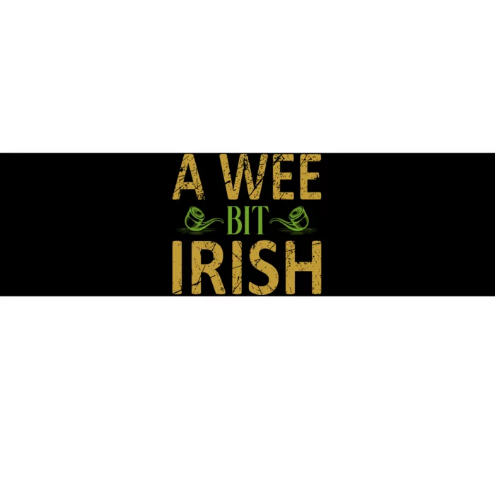 A Wee Bit Irish Bumper Sticker