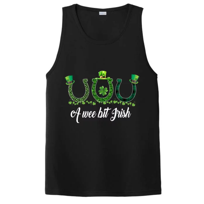 A Wee Bit Irish Horse PatrickS Day Performance Tank