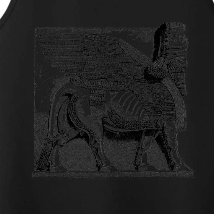 Assyrian Winged Bull Lamassu Iraq Iran Souvenir Cool Gift Performance Tank